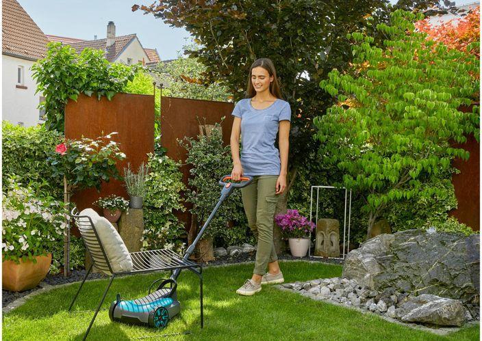 Actual product image Gardena HandyMower 22/18V P4A Ready-To-Use Set (Rechargeable battery operated)