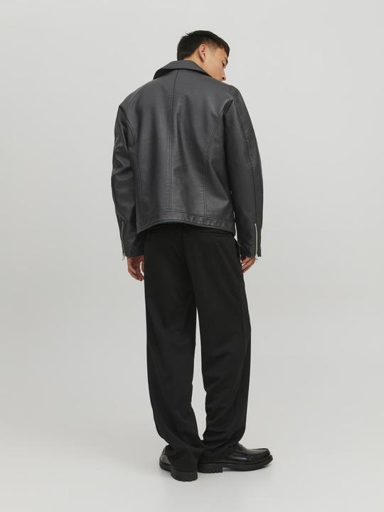 Actual product image Jack & Jones Biker Faux Leather Jacket (XL)