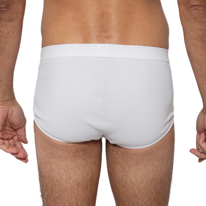 Produktbild Ammann 4er Pack Organic Cotton Feinripp Slip / Unterhose mit Eingriff (XXL, 4er Pack)