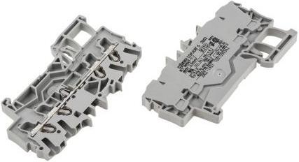 Image du produit Wago Bornier rail DIN 4 x 2,5 mm2 gris (Divers)