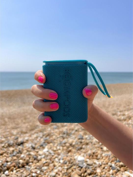 Actual product image Boompods Beachboom Ocean - Blue (5 h, Rechargeable battery operated, USB power delivery)