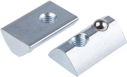 Actual product image Rs Pro Roll-in T-slot 8, M5, spring, steel