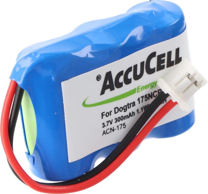 Produktbild AccuCell Akku für Dogtra 175NCP Akku 180NCP, 200NCP, 202NCP (1 Stk., Gerätespezifisch, 210 mAh, Akku)