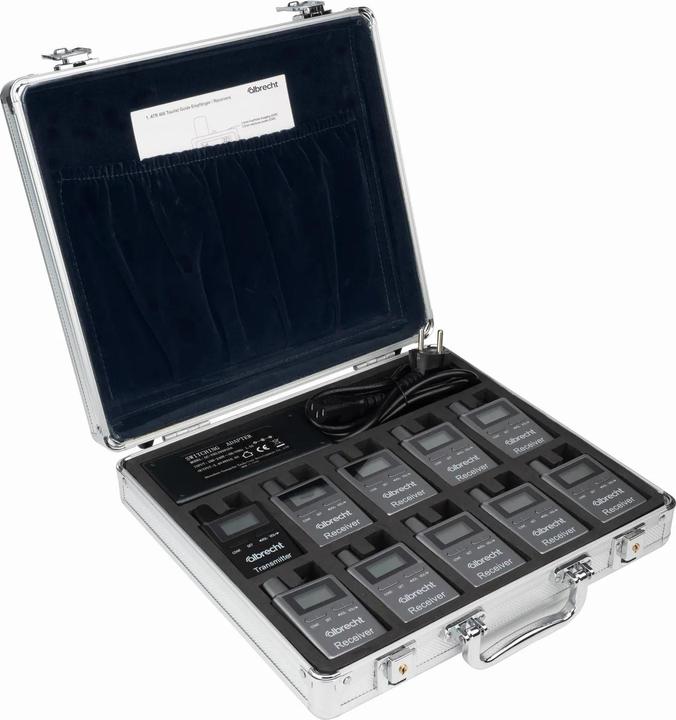 Actual product image Albrecht ATT/ATR400 10s 29970.S10 Tour Guide System (0.20 km)