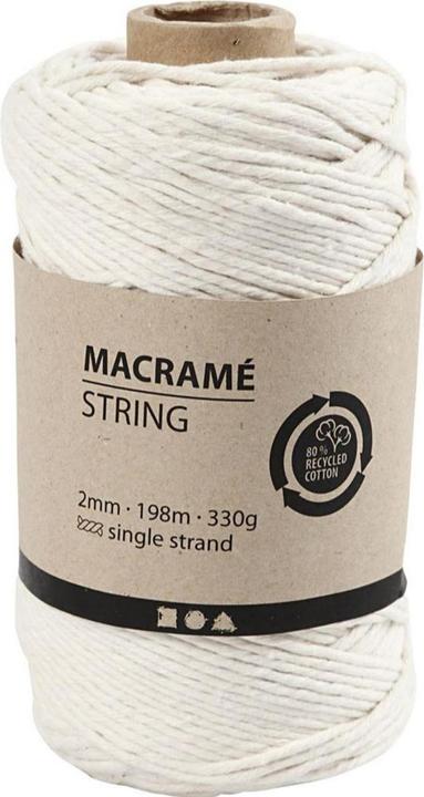 Produktbild Creativ Company Macramé-Kordel (198 m)