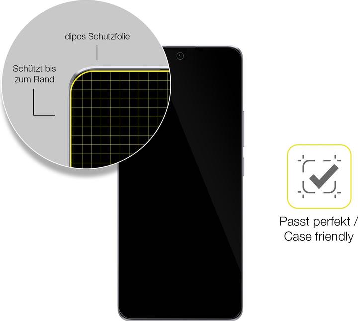 Image du produit Dipos Film de Protection d’écran Full-Cover 3D (2 pièce(s), Xiaomi Redmi Note 13 Pro)