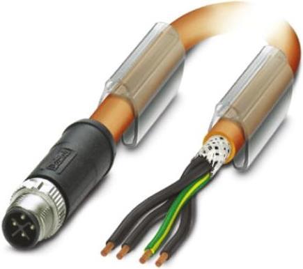 Produktbild Phoenix Contact M12 SAC cable, S-encoded, 3-pos. + PE