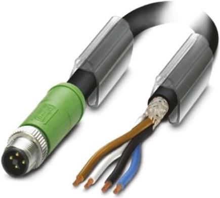 Image du produit Phoenix Contact M12 SAC cable,shielded,T-encoded, 4-pos.