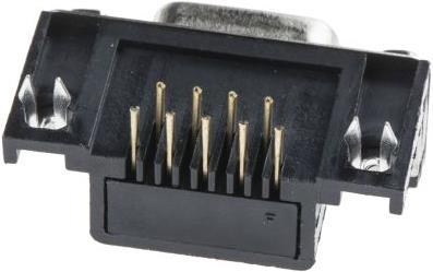 Produktbild Rs Pro 9way right angle ground socket connector