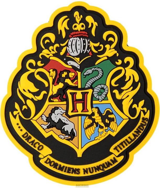 Monogram Int. Harry Potter Soft Touch Magnet Hogwarts Crest (1 x)