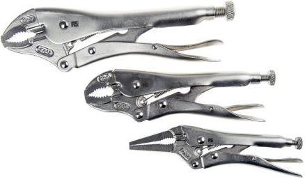Actual product image Rs Pro 3 piece locking plier set (250 mm)