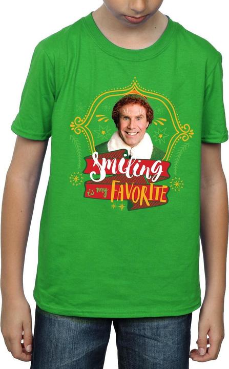 Actual product image Elf Boys Buddy Smiling T-Shirt (128)
