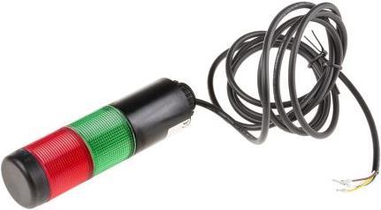 Produktbild Werma K37 Signal Tower, Green/Red, Cable