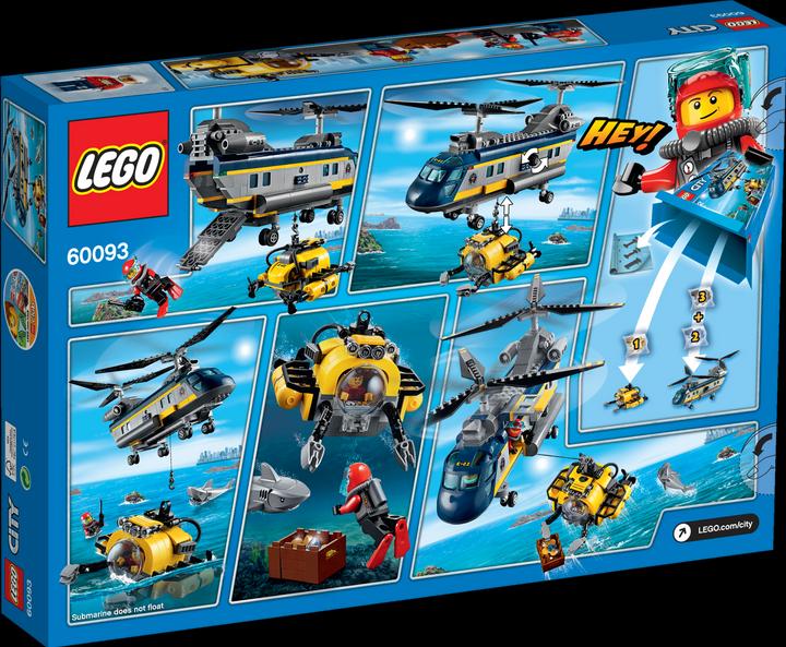 Actual product image LEGO Deep Sea Helicopter (60093, LEGO City)
