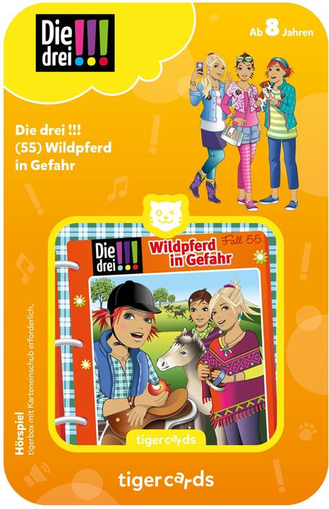 Actual product image Tigermedia The Three Episode 55: Wild Horse in Danger (German)