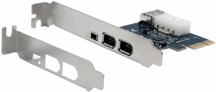 Produktbild Exsys GmbH PCI-Express FireWire 1394a Karte mit 3+1 Ports (Via)
