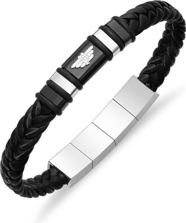 Immagine prodotto Police Wavebreaker (1.10 cm, Acciaio inox/pelle)