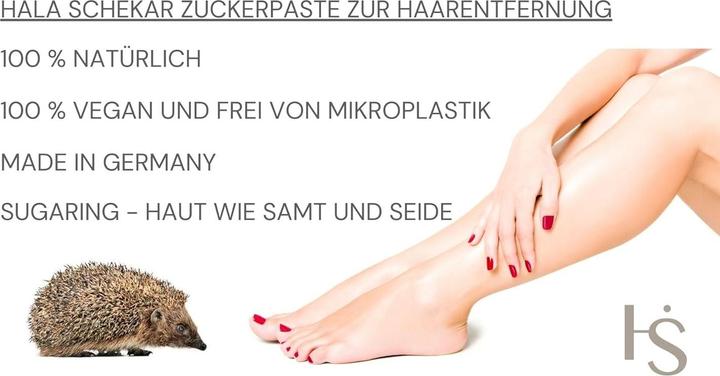 Produktbild Hala Schekar Natürliche Zuckerpaste zur Haarentfernung (400g) (1 x)