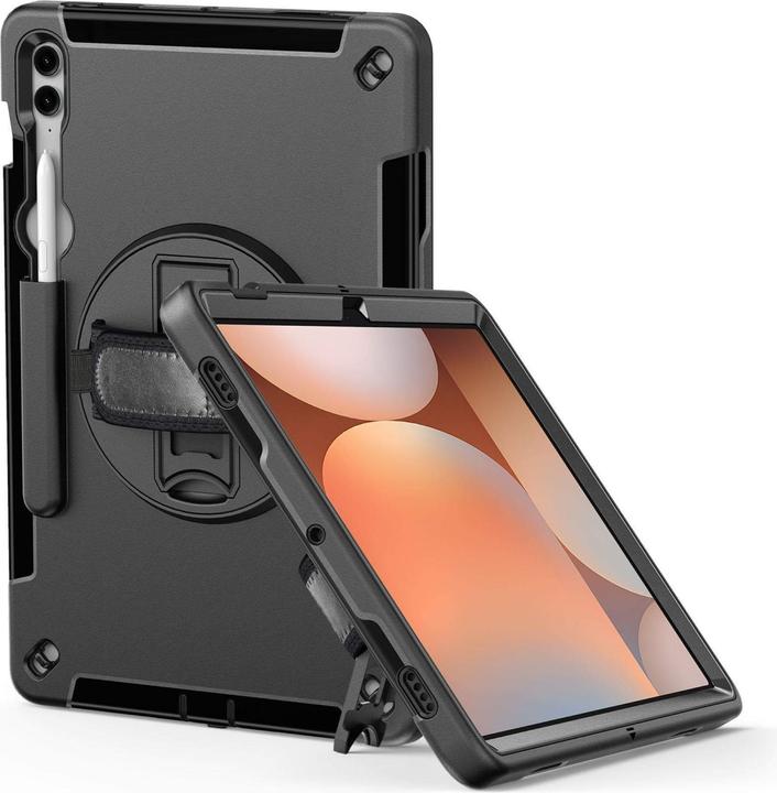 Produktbild JT Berlin Rugged Kickstand & Handstrap Case (S9+, Galaxy Tab S10+)