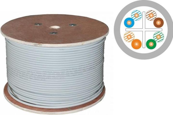 Produktbild Alantec KIU6LSOH500B Netzwerkkabel U/UTP (UTP) (U/UTP, CAT6, 500 m)