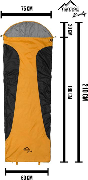 Produktbild Normani Ultralight-Schlafsack Runty (210 cm)