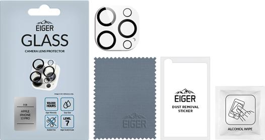 Actual product image Eiger Mountain Glass Lens (1 Piece, Apple iPhone 13 Pro)
