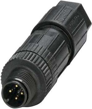 Productafbeelding Phoenix Contact M12,4P, stekker, A-code, indrukken
