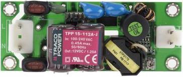 Produktbild TracoPower Power Supply Switch Mode 12V 15W