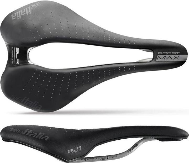 Actual product image Selle Italia Max SLR Boost Gel TI 316 Superflow