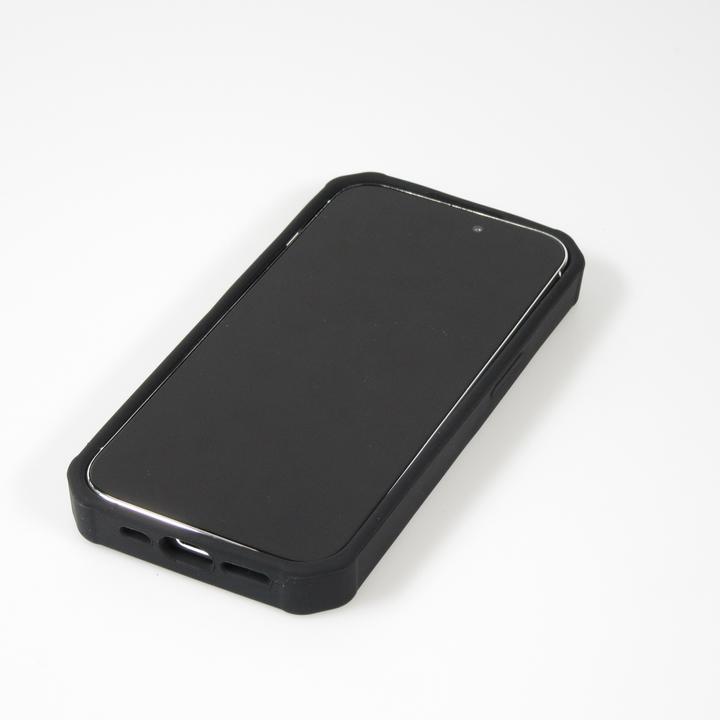 Produktbild PhoneLook Hülle Dicke Silikonhülle mit Löcher für Aufsteck-Sticker (Apple iPhone 15 Pro)
