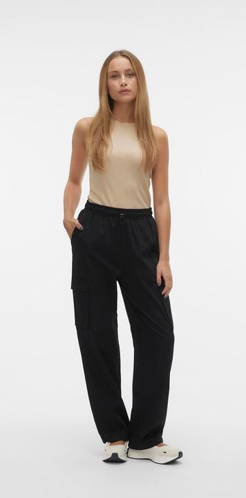 Image du produit Vero Moda VMPEPPER Hohe Taille Cargohose Cargo-Hose (32)