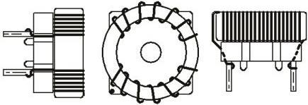 Produktbild TracoPower Gleichtaktdrossel 0,0333mH 3,3A TEN30