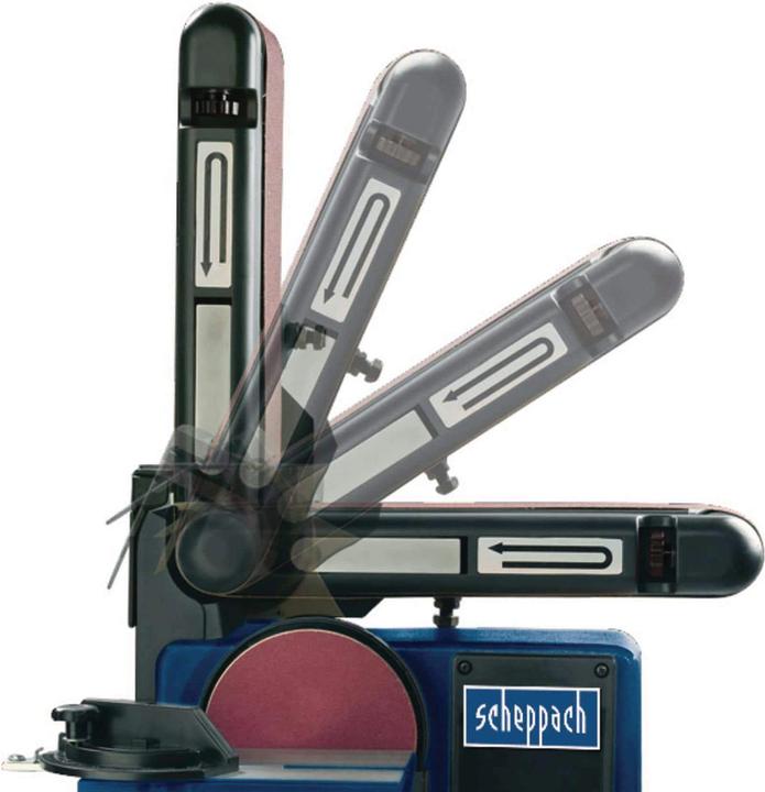 Produktbild Scheppach Band- und Tellerschleifer BTS800 (Doppelschleifer, Bandschleifer, 370 W)