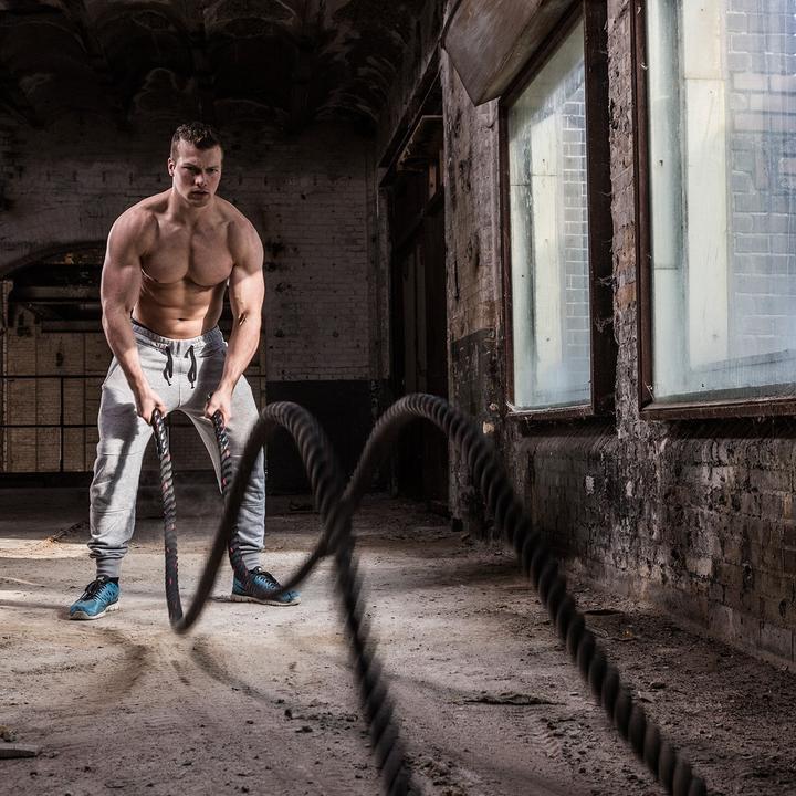 Produktbild Tunturi Battle Rope Cross Training Seil (15m)