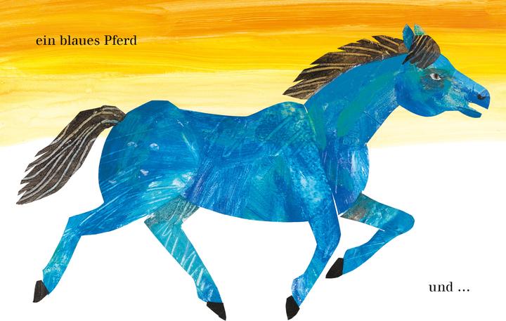 Immagine prodotto Der Künstler und das blaue Pferd (Tedesco, Ulli e Herbert Günther, Carrozza erica, 2023)