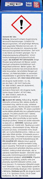 Produktbild dm Denkmit WC-Reiniger Tabs