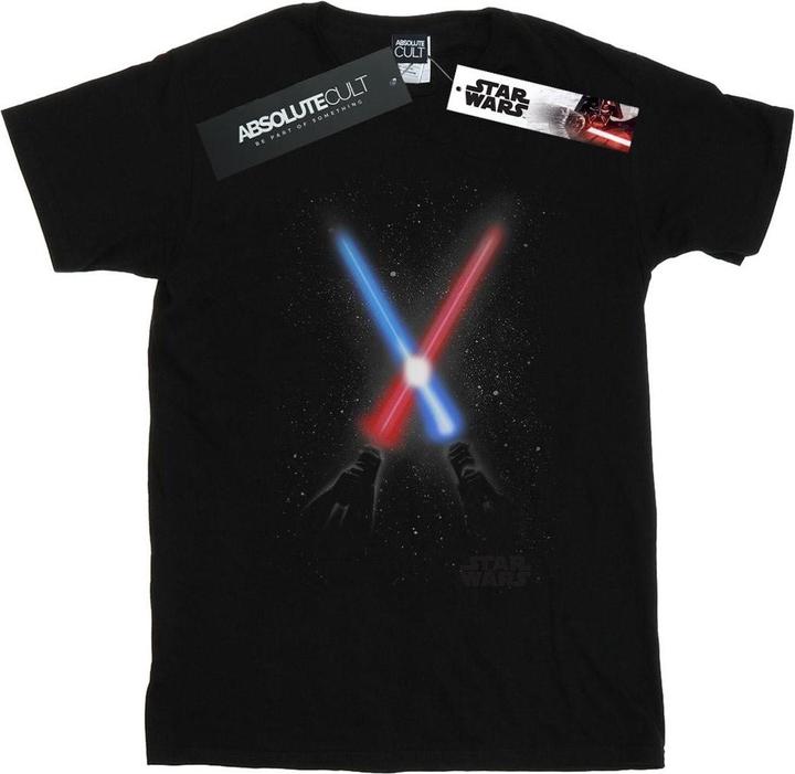 Immagine prodotto Star Wars Crossed Lightsabres Maglietta Ragazzi (116)