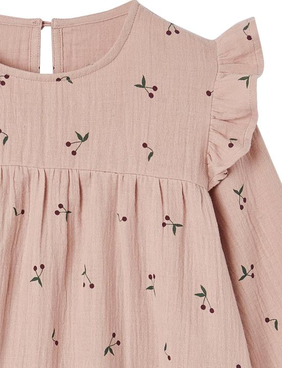 Produktbild Vertbaudet Mädchen Kleid mit Volants, Musselin (92)