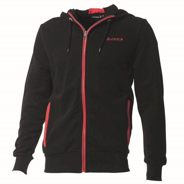 Produktbild Tricorp 306002BlackRed4XL Joris Lifestyle Hoodie Bi-Color (4XL)