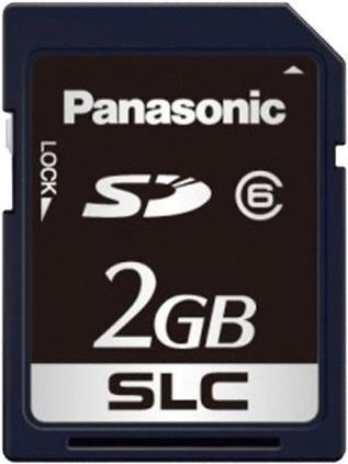Actual product image Panasonic 2GB SLC Type Full SD Card (2 GB, SD)