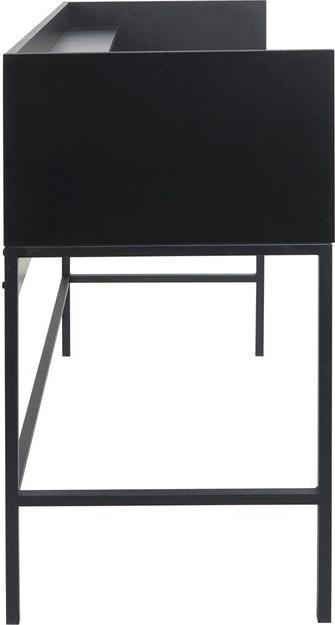 Image du produit Mendler Bureau HWC-J79, 120x50cm bois métal, aspect chêne