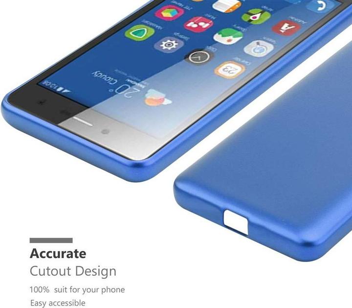 Actual product image Cadorabo TPU Matt Metallic Cover (ZTE Blade L7)