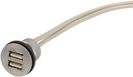 Produktbild Harting har-port 2x USB 2.0 A-A 1,5m cable (1.50 m, USB 2.0)
