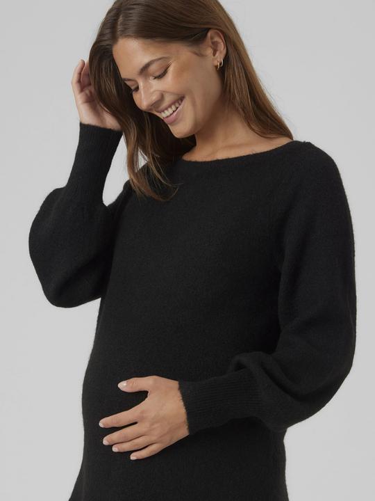 Produktbild Vero Moda Maternity VMMSIMONE LS BOATNECK DRESS GA EXC Strickkleid (S)