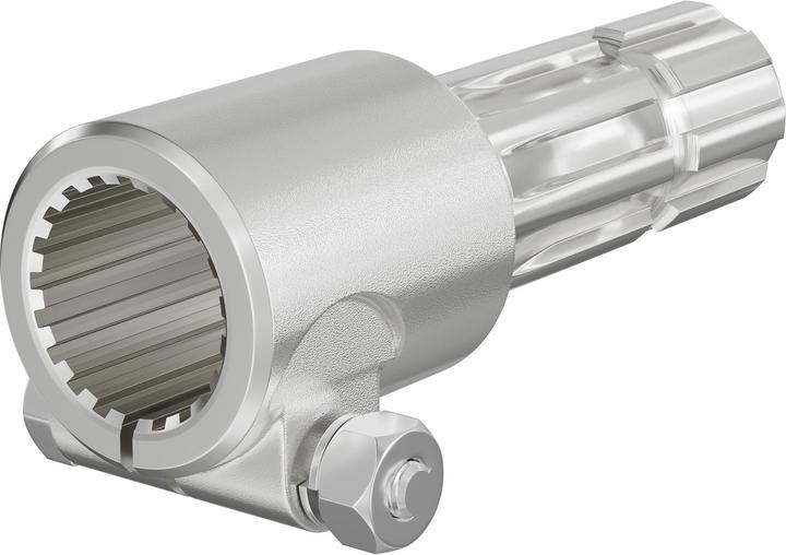 Produktbild Wiltec Zapfwelle 175mm Buchse Keilwellenaufnahme 1 3/4" Z20 für Ausgangswelle 8-32x38x6 (Traktorzubehör)