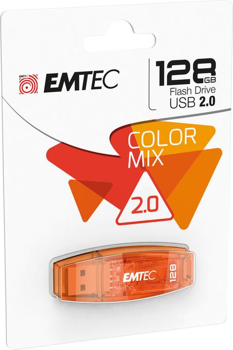 Image du produit Emtec C410 Mélange de couleurs 2.0 (128 Go, USB-A)