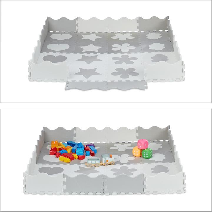 Produktbild Relaxdays Puzzlematte (31.5 x 31.5 x 1 cm)