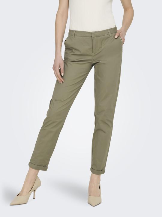Actual product image Only Regular fit Turn-up hems Trousers Chino trousers (W36/L34)