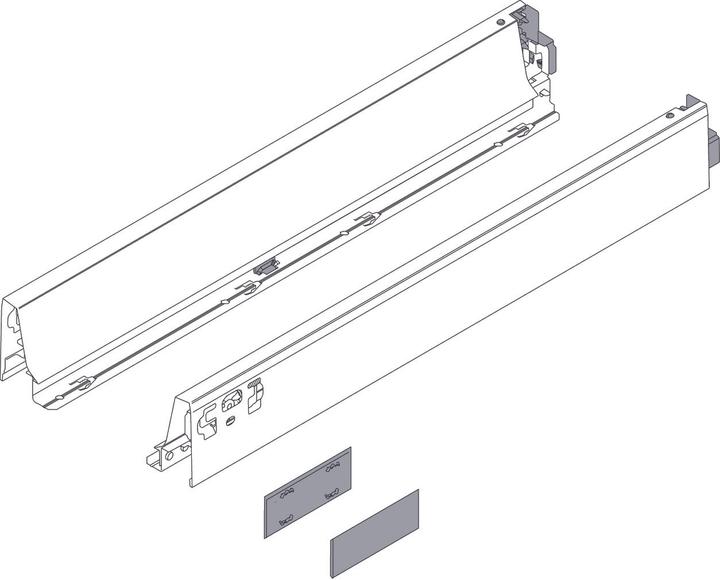 Immagine prodotto Blum 378M4502SA R906 Spondina TANDEMBOX 450mm