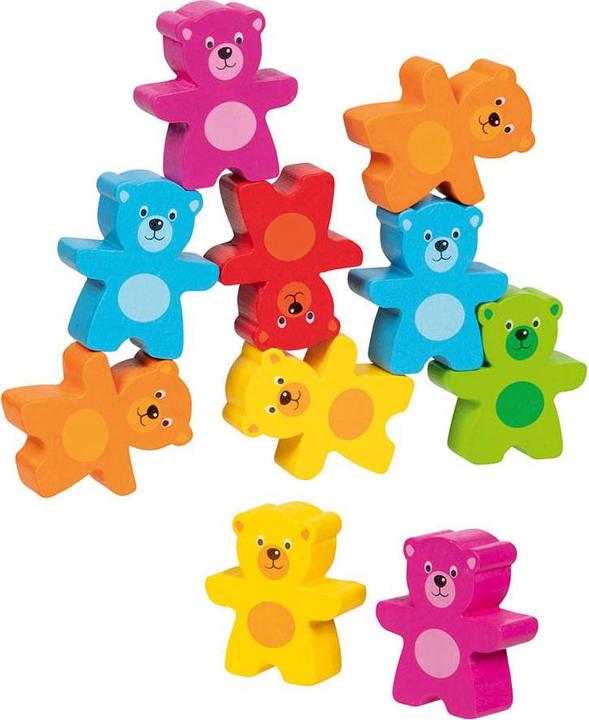Immagine prodotto Goki Gioco di impilamento Banda di orsi colorati